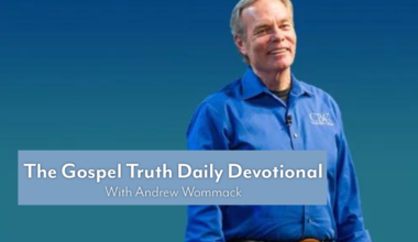 Andrew Wommack Daily Devotional 2 August 2024 Our Debt Was Paid