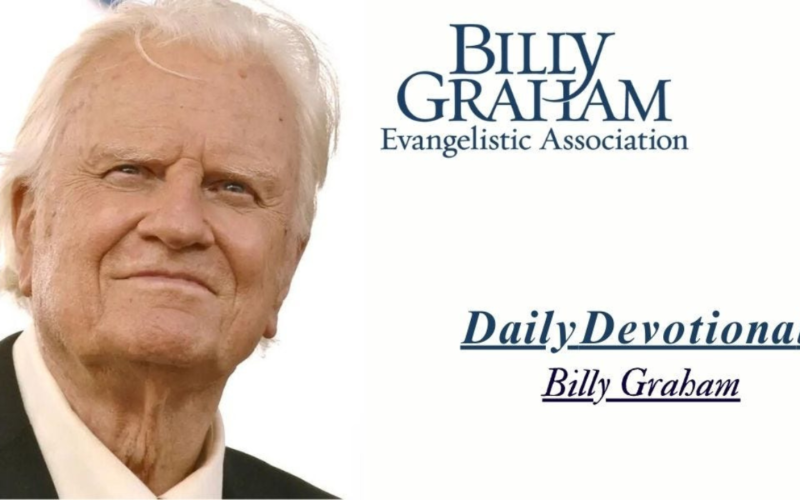 Billy Graham Daily Devotional 1 August 2024 Internal Strife