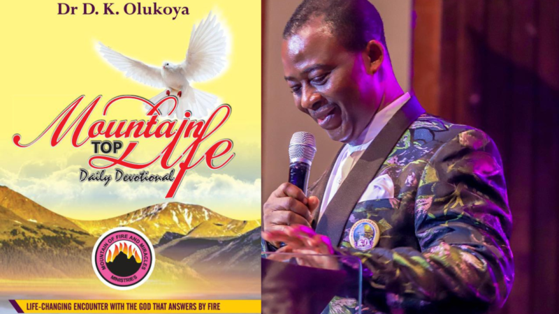 Mountain Top Life MFM Daily Devotional 31 July 2024