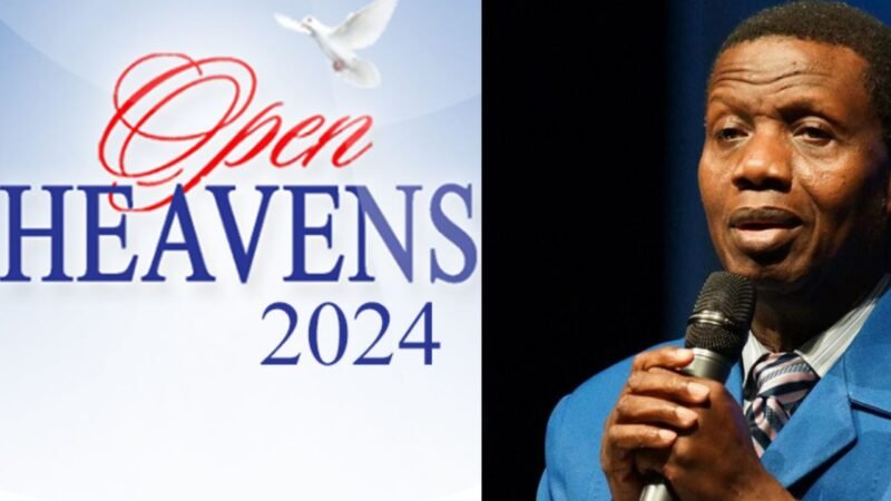 Open Heavens 21 July 2024 ELDERS ARE WISE