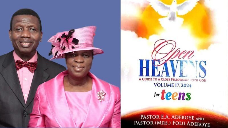 Open Heavens For Teens 22 July 2024 No Sex Until Marriage