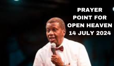 Prayer Point for Open Heaven 14 July 2024