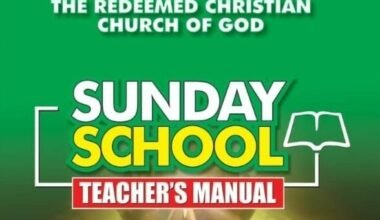 RCCG Sunday School Teacher Manual today