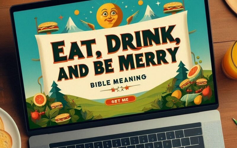 Eat drink and be Merry Bible Meaning Context