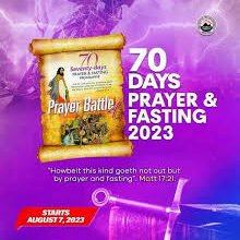 MFM 70 Days Fasting And Prayer 30 August 2024 Day 70 Prayer Points