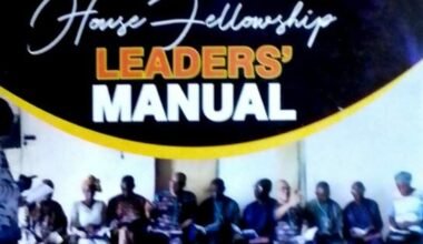 RCCG House Fellowship Leader Manual 4 August 2024