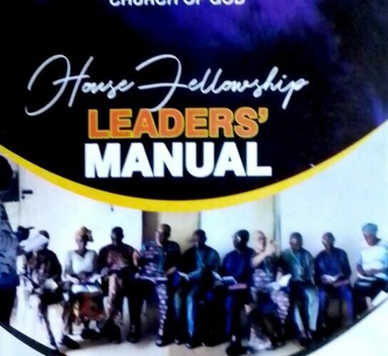 RCCG House Fellowship Leader Manual 4 August 2024