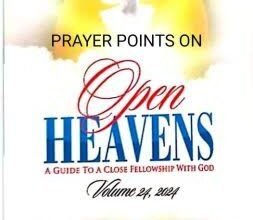 Prayer Points on Open Heaven 17th September 2024