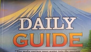 Scripture Union Daily Guide for Today 13 September 2024