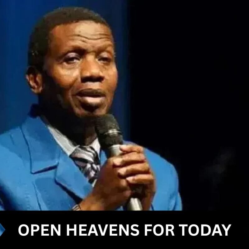 Open Heaven for Today 20 May 2025