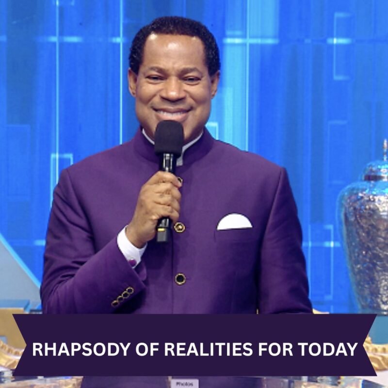Rhapsody of Realities Today 18 May 2025