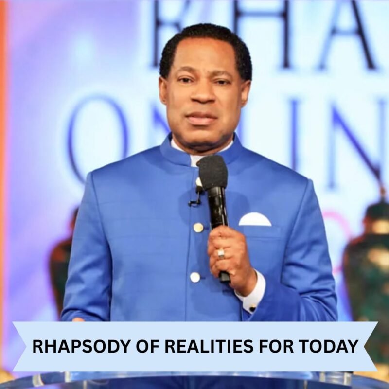 Rhapsody of Realities for Today 26 May 2025